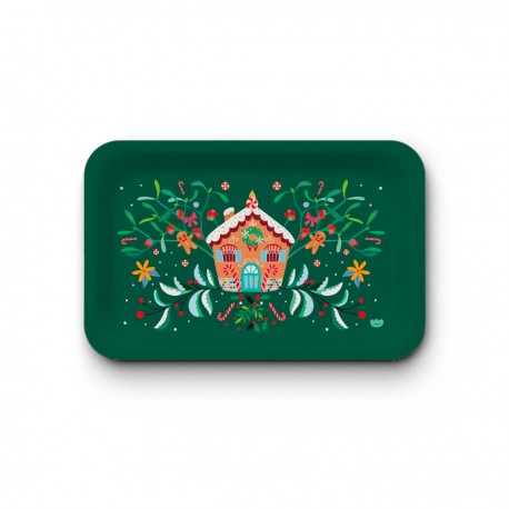 Tray recycled kraft (28x18 cm) - Maison bonbon