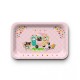 Tray recycled kraft (28x18 cm) - Retro love
