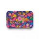 Tray recycled kraft (28x18 cm) - Forêt floral
