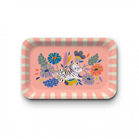 Tray recycled kraft (28x18 cm) - Tigre