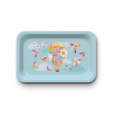 Tray (28x18 cm) - Montgolfière