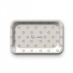 Tray recycled kraft (28x18 cm) - Nous