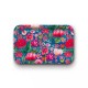 Tray recycled kraft (28x18 cm) - Floral folk