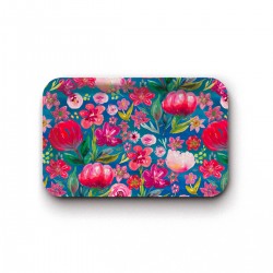 Tray recycled kraft (28x18 cm) - Floral folk