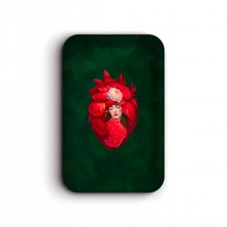 Plateau rectangulaire kraft (28x18 cm) - Les muses (Rosaline)