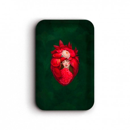 Tray recycled kraft (28x18 cm) - Les muses (Rosaline)