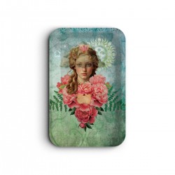 Plateau rectangulaire kraft (28x18 cm) - Les muses (Amathéa)