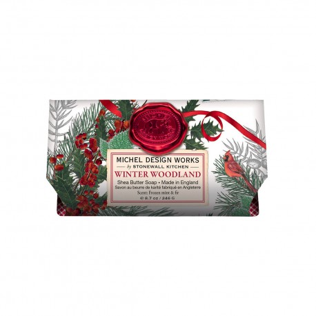 Savon ovale en barre 246g - Winter Woodland