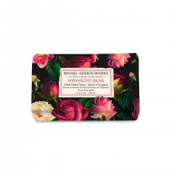 Savon rectangulaire en barre 190g - Midnight Rose