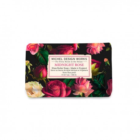 Rectangular bar soap 190g - Midnight Rose