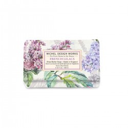Savon rectangulaire en barre 190g - French Lilacs