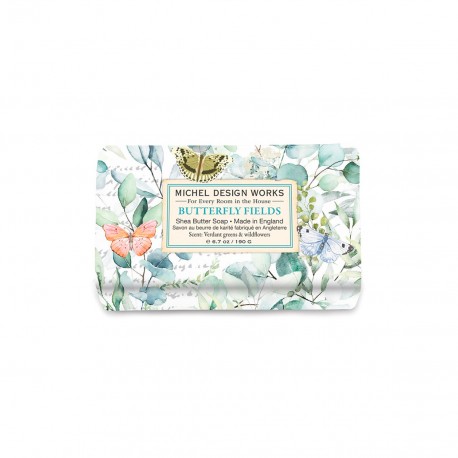 Savon rectangulaire en barre 190g - Butterfly Fields