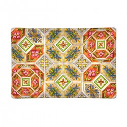 RECTANGLE GLASS SOAP DISH - Tuscan Terrace