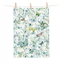 Torchon 100% coton - Butterfly Fields