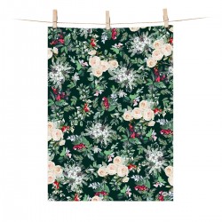 Torchon 100% coton - Winter Garden