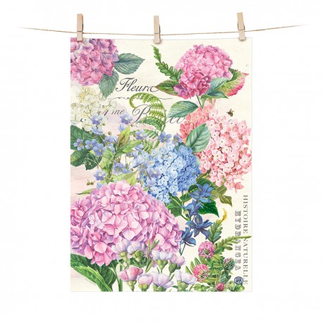 Kitchen towel - Wild Hydrangea