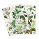 Kitchen towel set 2 - Magnolia Petals