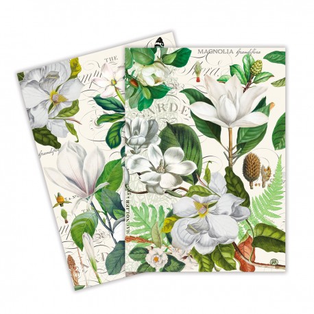 Kitchen towel set 2 - Magnolia Petals