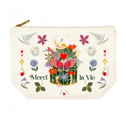 Trousse rectangulaire GM (28x20 cm) - Les arcanes du Coeur (merci)