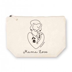 Trousse rectangulaire GM (28x20 cm) - Mama love