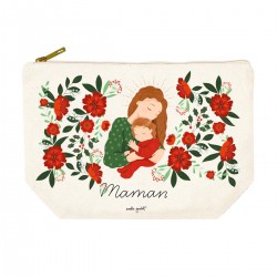 Trousse rectangulaire GM (28x20 cm) - Douce nuit (maman)
