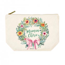 Trousse rectangulaire GM (28x20 cm) - Maman chérie