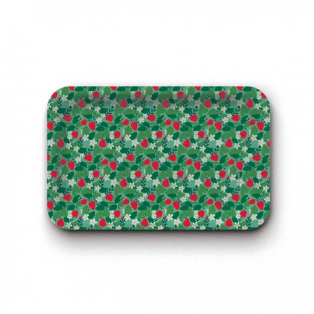 Tray recycled kraft (28x18 cm) - Jardin de cottage