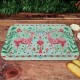 Tray recycled kraft (28x18 cm) - Noël Folk