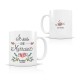 Mug ceramic 350ml - Je suis une marraine en or