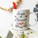 Mug ceramic 350ml - Je suis une marraine en or