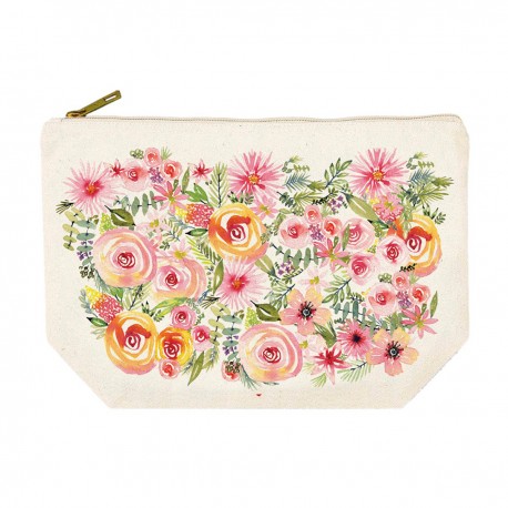 Trousse rectangulaire GM (28x20 cm) - Spring Floral