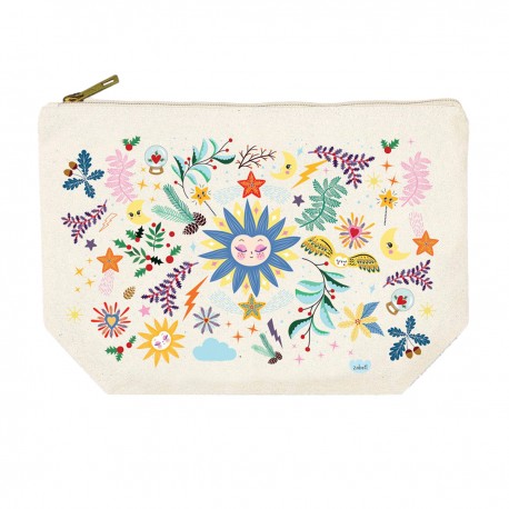 Trousse rectangulaire GM (28x20 cm) - Soleil d'hiver