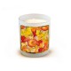 Bougie parfumée 220gr en verre blanc - Automne