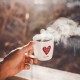 Breakfast mug ceramic 350ml - La famille c'est tout (Fils)