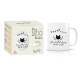 Mug céramique 350ml - J'habite chez mon chat 