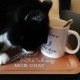 Mug céramique 350ml - J'habite chez mon chat 