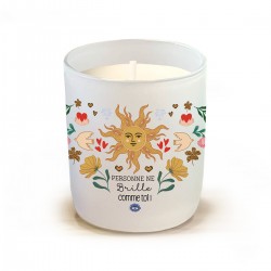 Scented glass candle - Le Soleil
