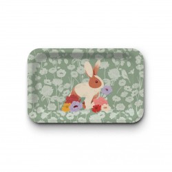 Kraft tray (mat 28x18 cm) - Nature vivante