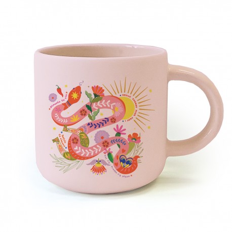 Round ceramic mug 12oz - Farwest (Serpent)