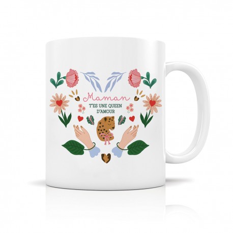 Ceramic mug 12oz - Le Soleil (Maman)