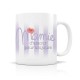 Ceramic white mug 12oz - Nature Vivante (mamie)