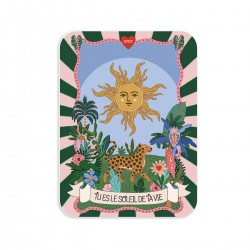 Rectangular tin box - Le Soleil