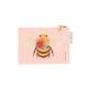 Purse (13x9.5 cm) - A fleur de peau (abeille)