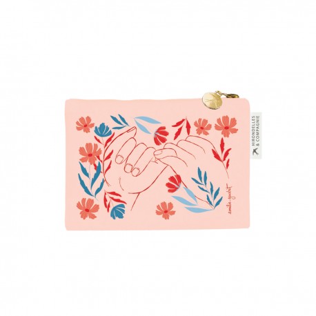 Purse (13x9.5 cm) - A fleur de peau