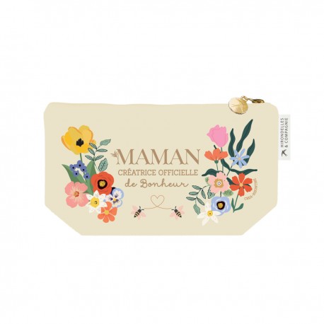 Small pouch - Le bonheur est partout (maman)