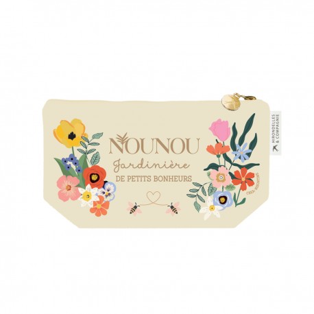 Small pouch - Le bonheur est partout (nounou)