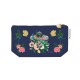Trousse rectangulaire en velours PM (25x13 cm)- Le Jardin des secrets