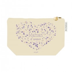 Toiletry bag - Bouquet d'amour (Maman d'amour)