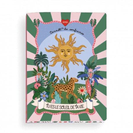 Carnet de notes A5 couverture souple (160 pages) - Le Soleil