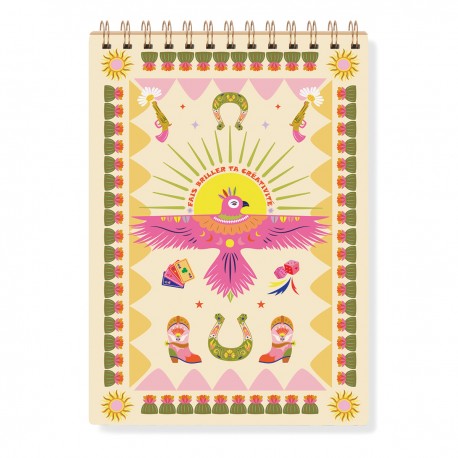 Drawing notebook A5 - Farwest (brille)